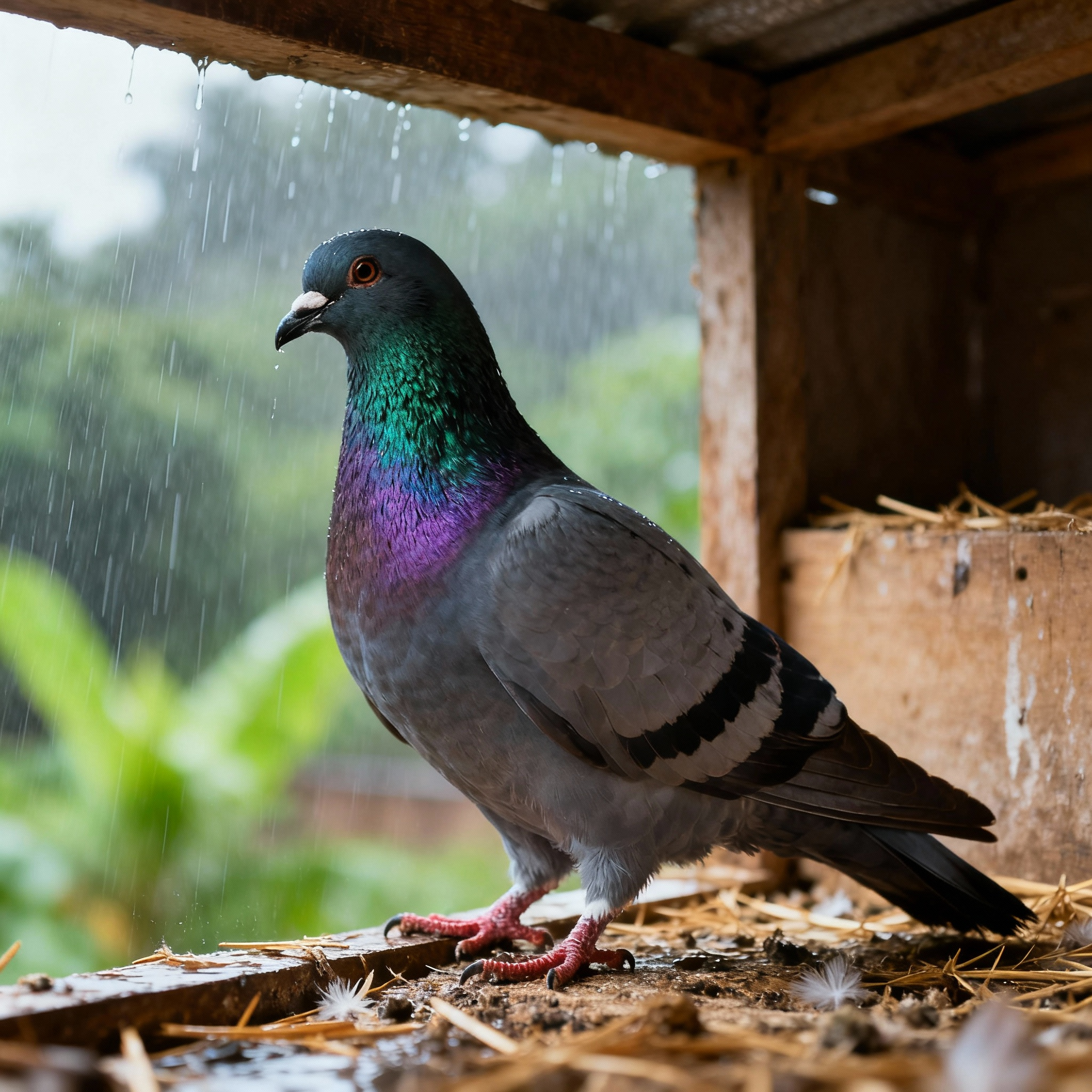 Rainy Season Pigeon Care: Keep Your Birds Healthy This Monsoon
